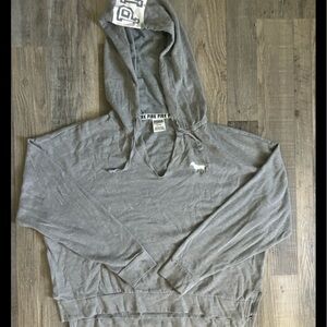 PINK Victoria's Secret Gray Sweatshirt